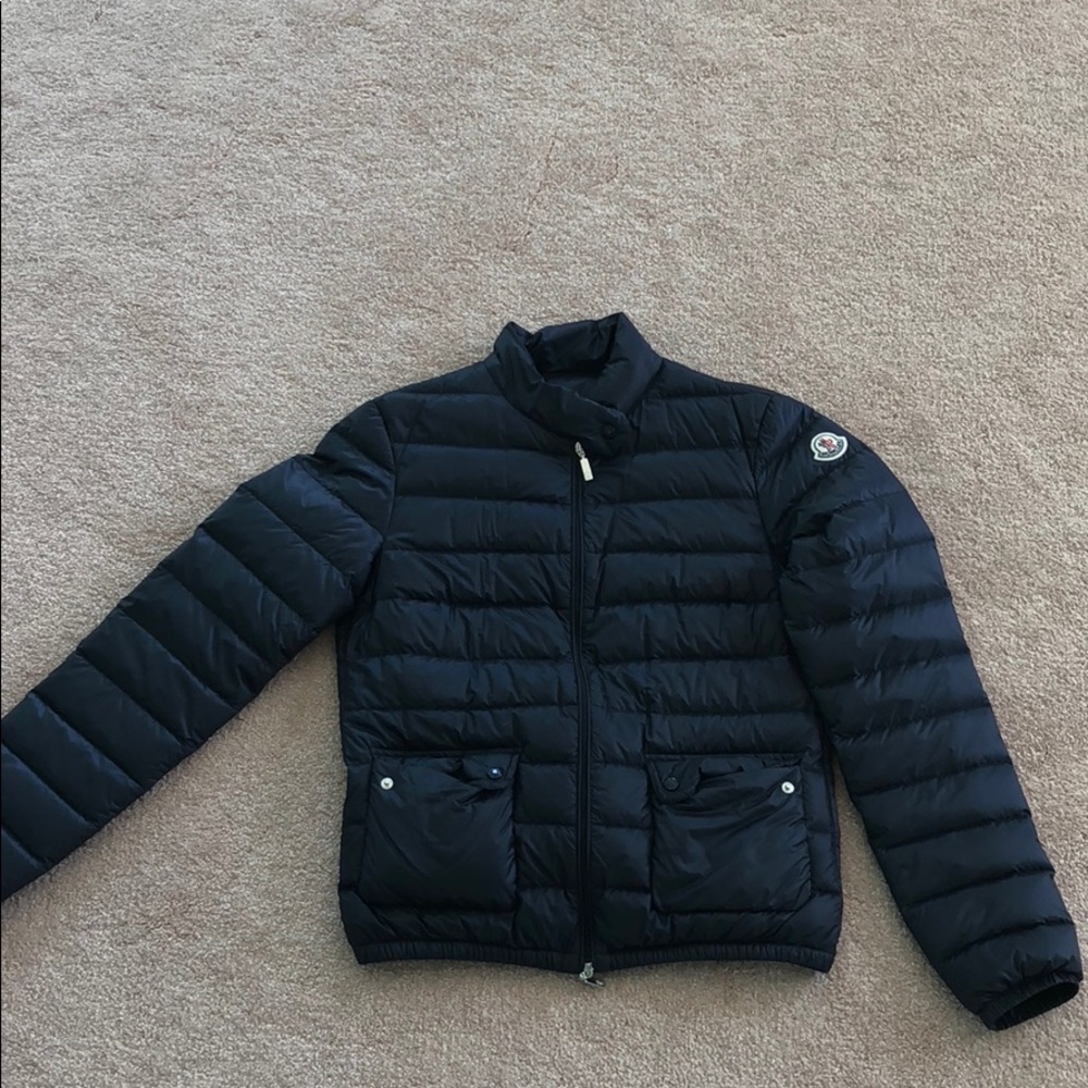 Moncler Lans Navy Blue Jacket(SIZE 1)
